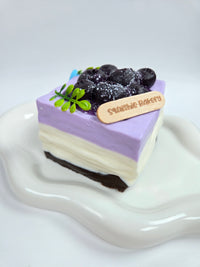 Blueberry Velvet Square