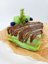 Mocha Matcha Millefeuille